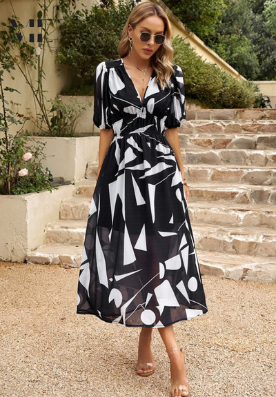 VIVIENNE | Élégante Robe Femme avec Contrôle du Ventre