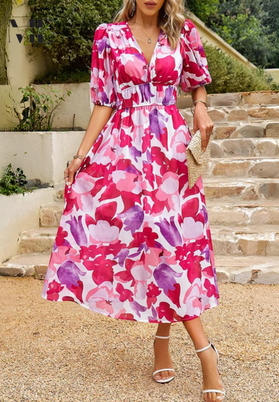 VIVIENNE | Élégante Robe Femme avec Contrôle du Ventre