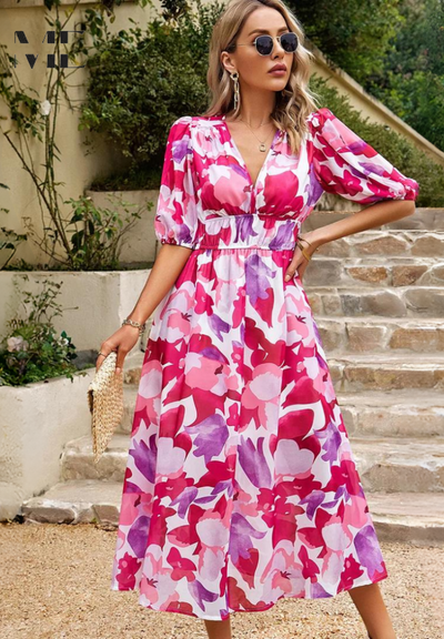 VIVIENNE | Élégante Robe Femme avec Contrôle du Ventre