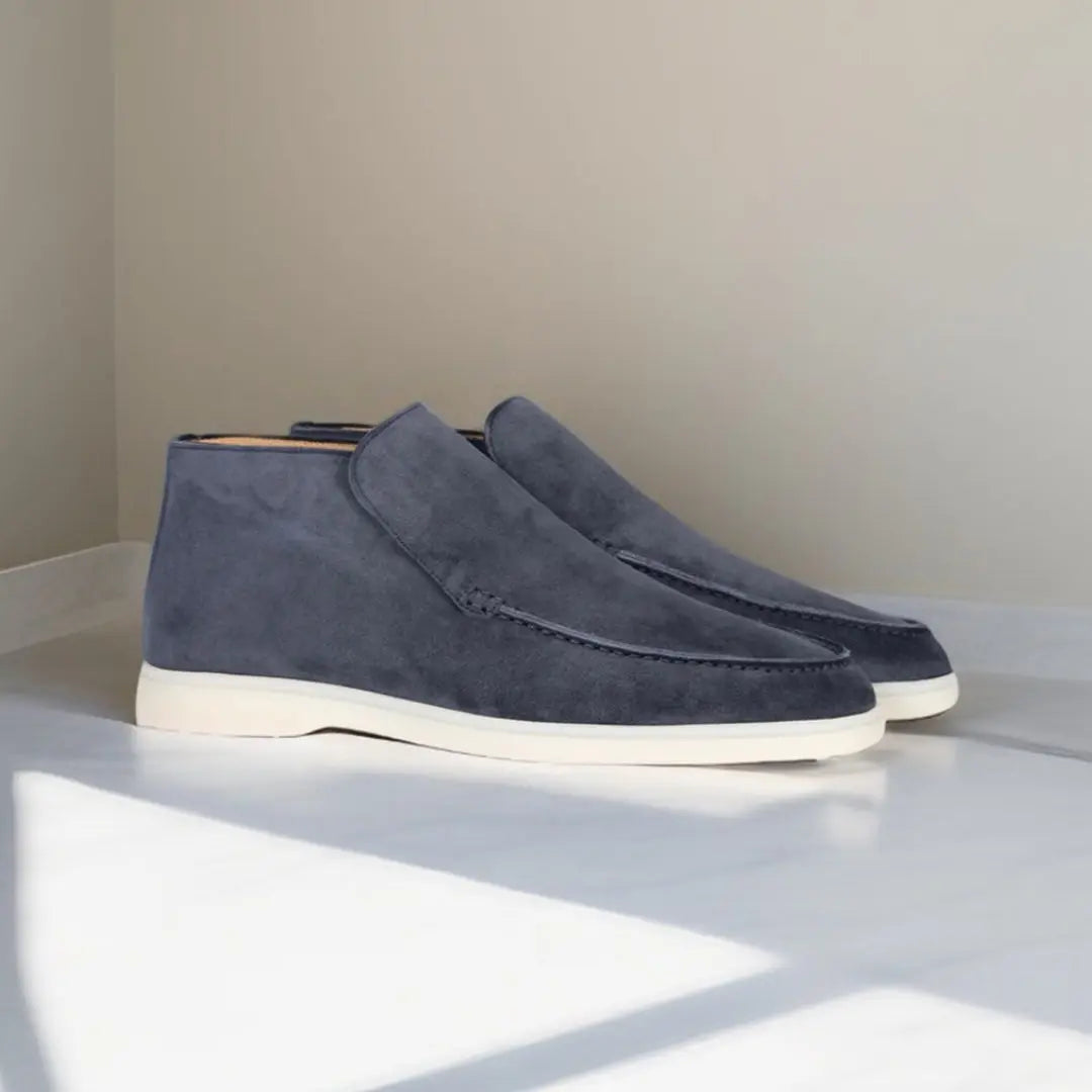 Gio - Mocassins Homme suède élégant