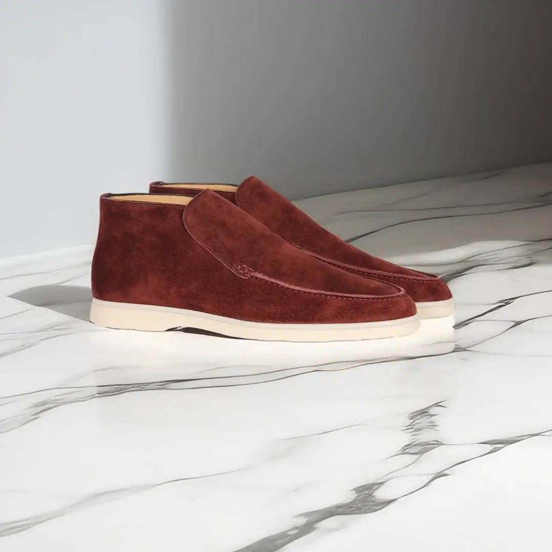 Gio - Mocassins Homme suède élégant