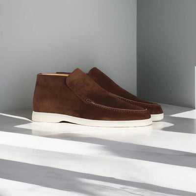 Gio - Mocassins Homme suède élégant