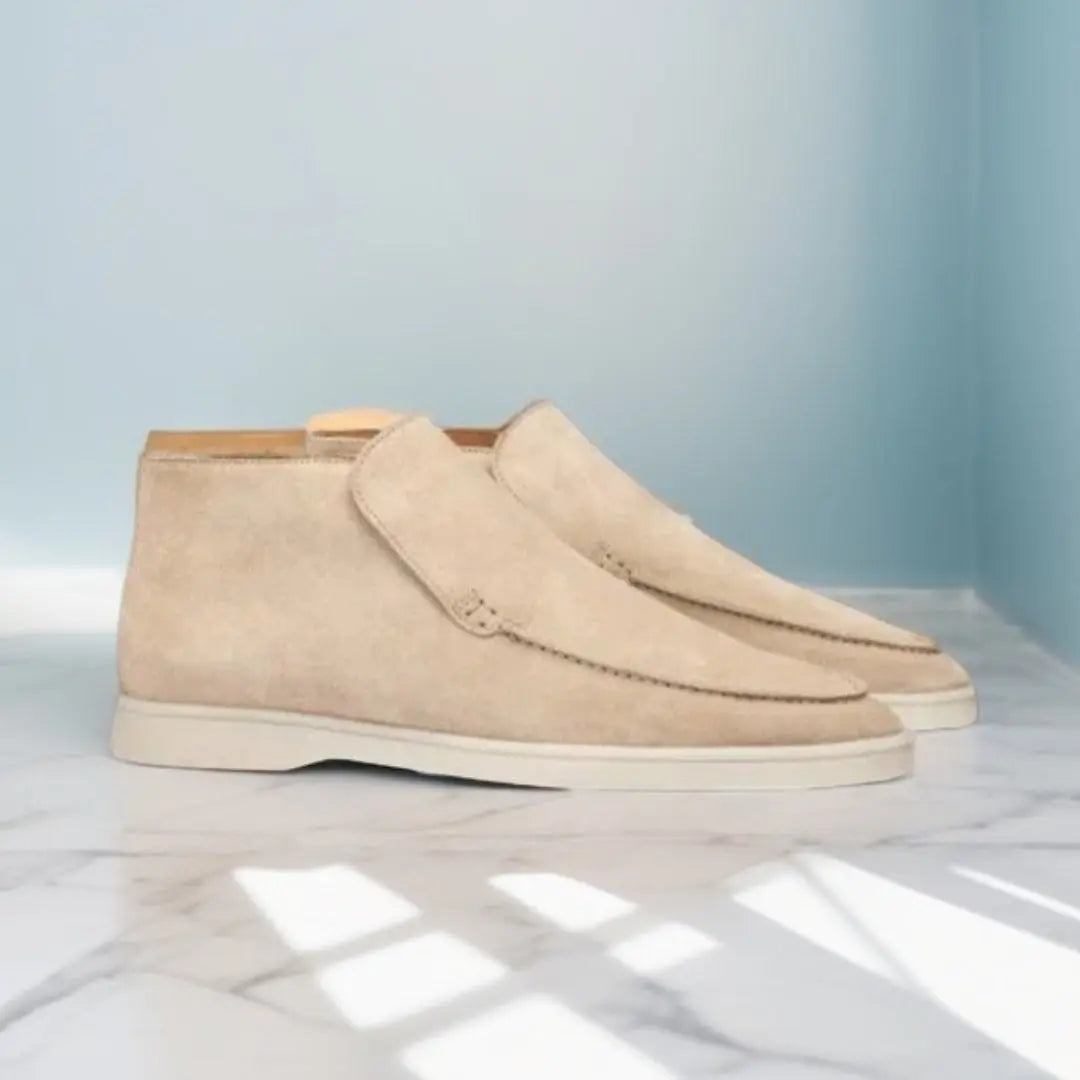 Gio - Mocassins Homme suède élégant