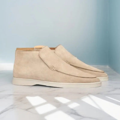Gio - Mocassins Homme suède élégant