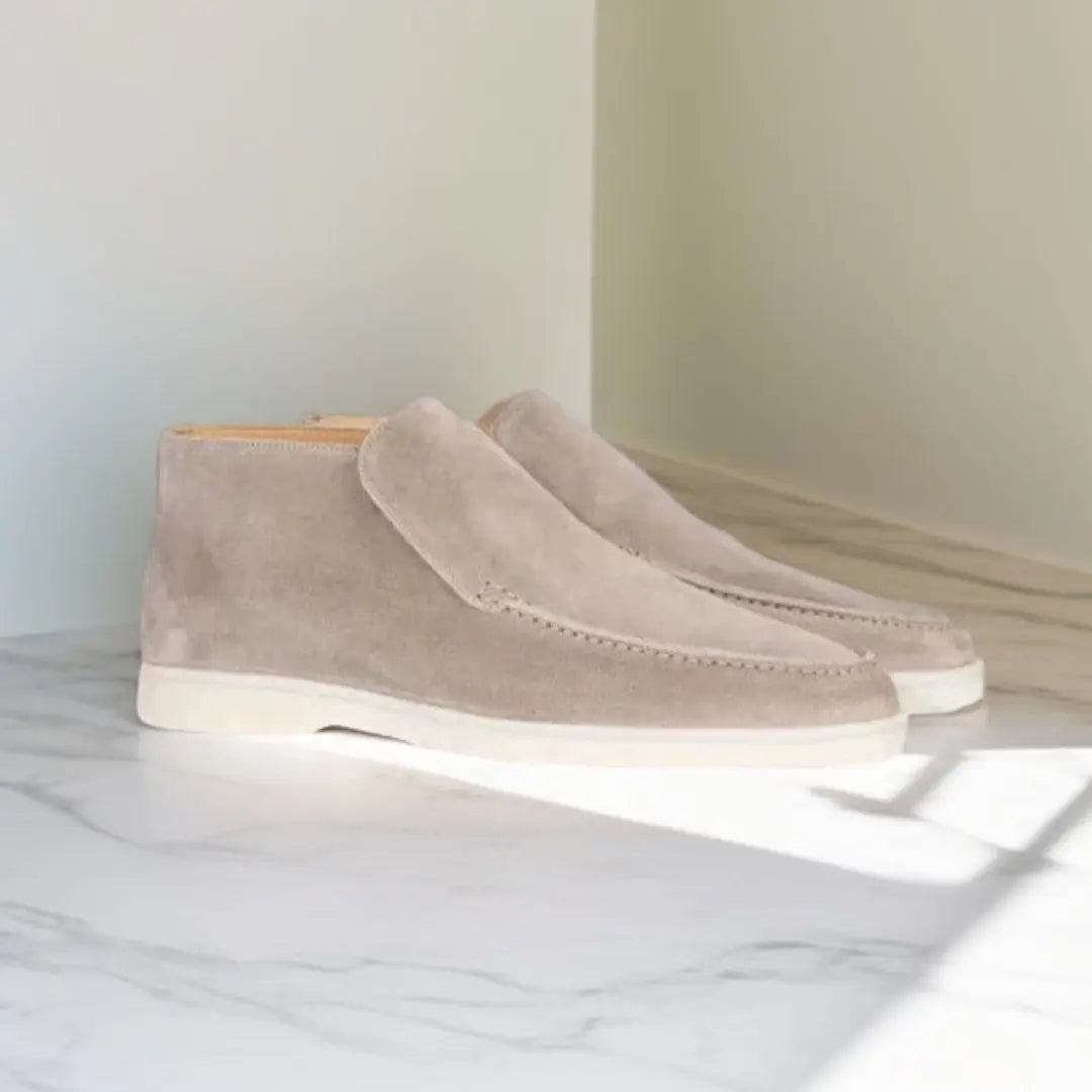 Gio - Mocassins Homme suède élégant