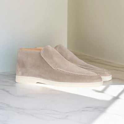 Gio - Mocassins Homme suède élégant