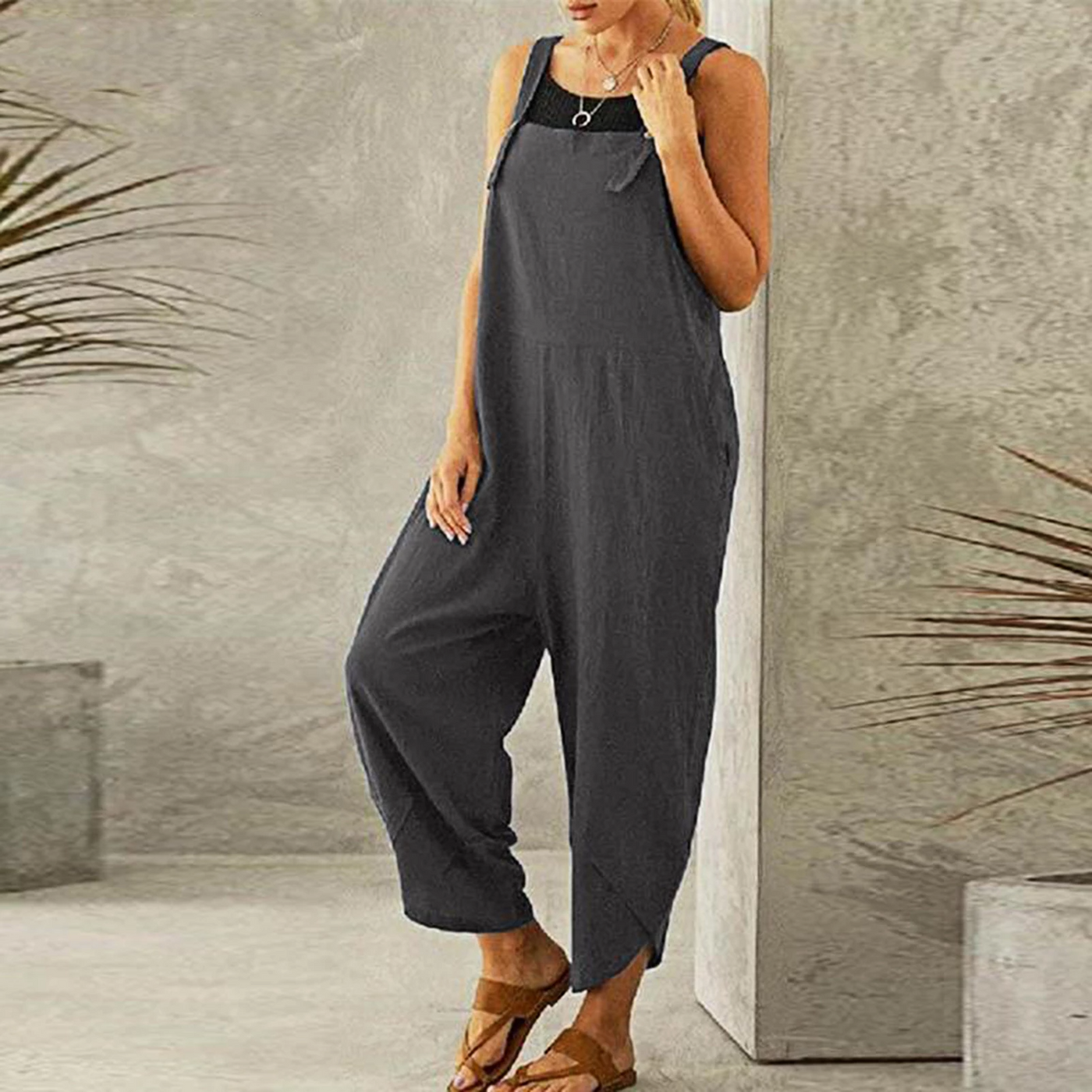 Combinaison ample bohème pour femme | Légère et confortable