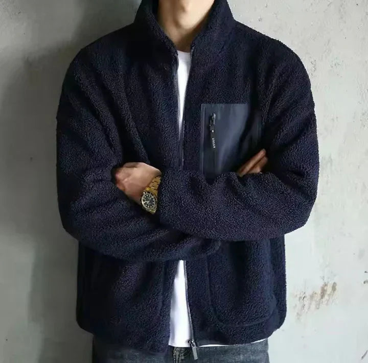 Cardigan Intemporelle Pour Hommes | Avec Fermeture Éclair