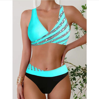 Zuza - Maillot de bain à dos nu avec imprimé