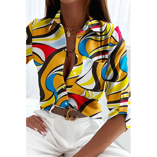 Xantara - Chemise boutonnée à manches courtes