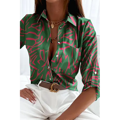 Xantara - Chemise boutonnée à manches courtes