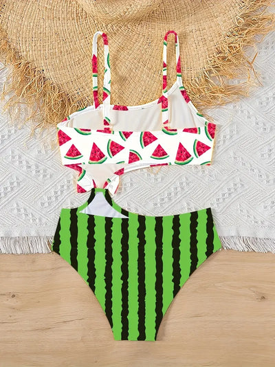 Zane | Bikini une-pièce fleuri adorable pour femmes