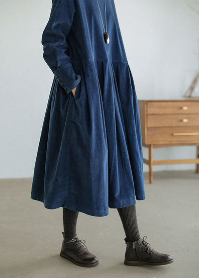 Zoe - Robe en velours français