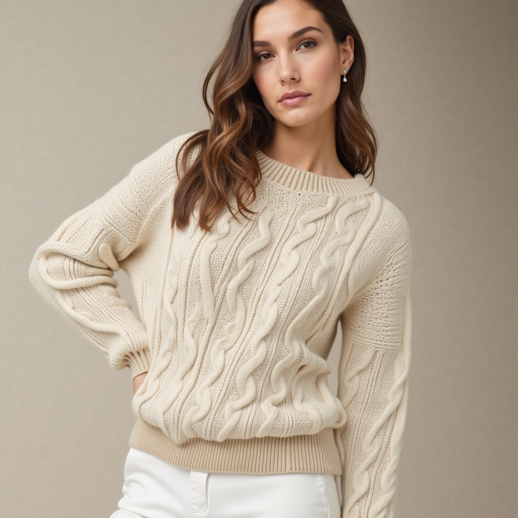 ALMA | Pull torsadé chaleureux