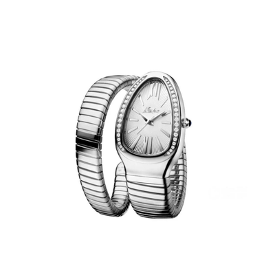 Estelle | Montre femme luxe avec bracelet enroulé design serpent