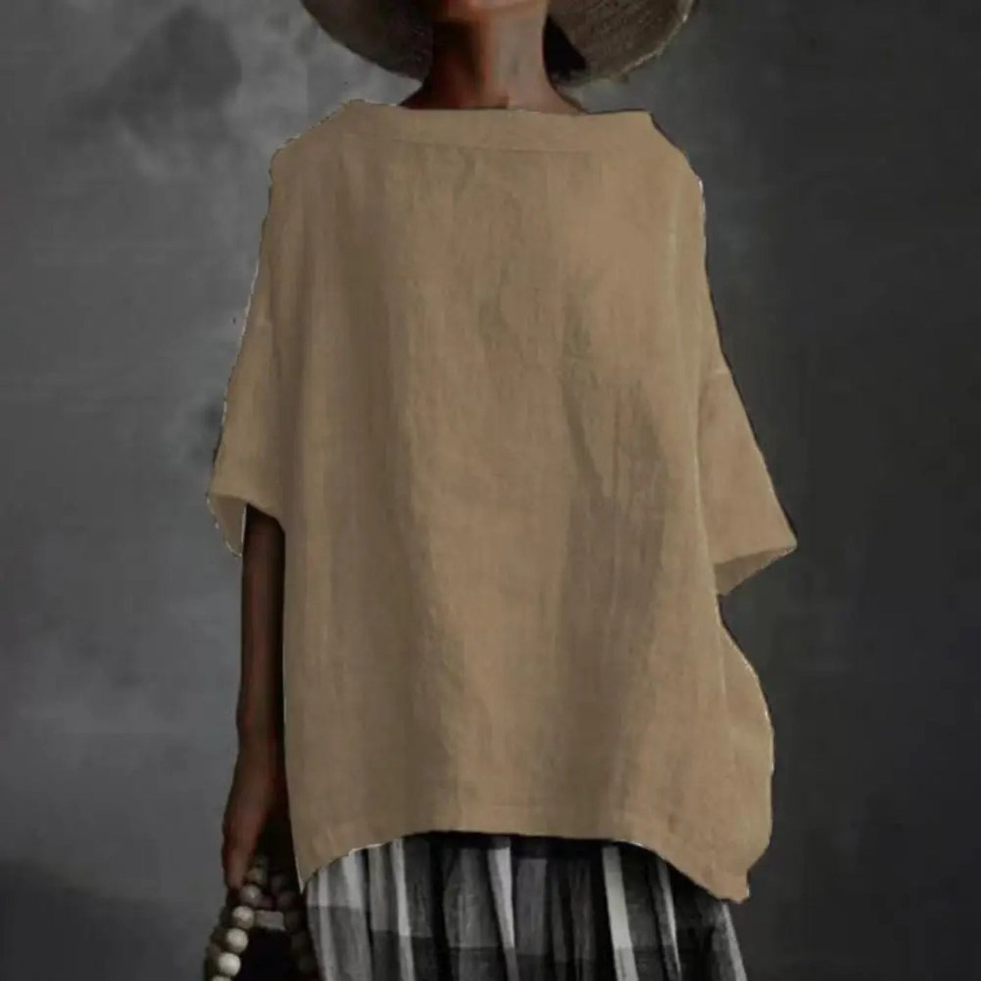 Haut large col bateau femme | Chic minimaliste