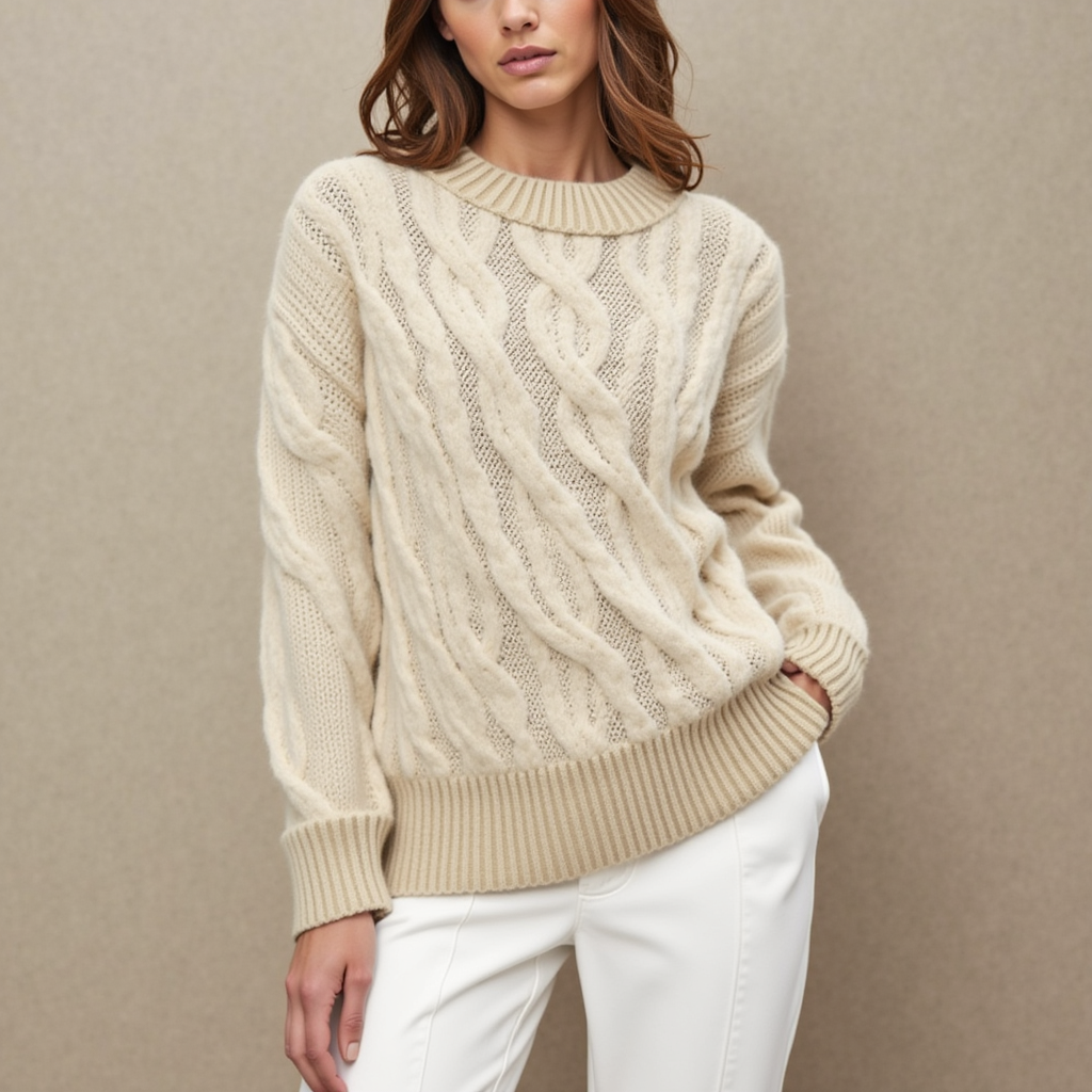 ALMA | Pull torsadé chaleureux