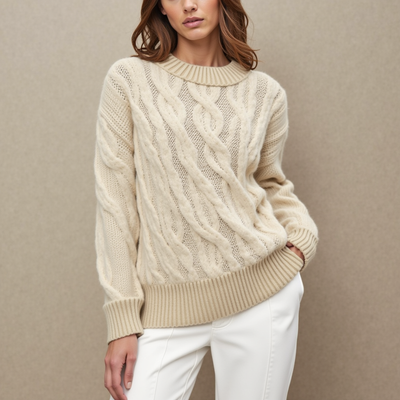 ALMA | Pull torsadé chaleureux