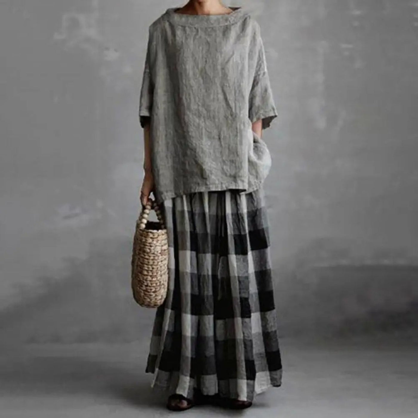Haut large col bateau femme | Chic minimaliste