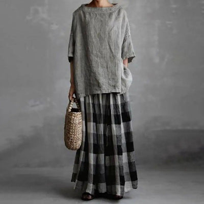 Haut large col bateau femme | Chic minimaliste