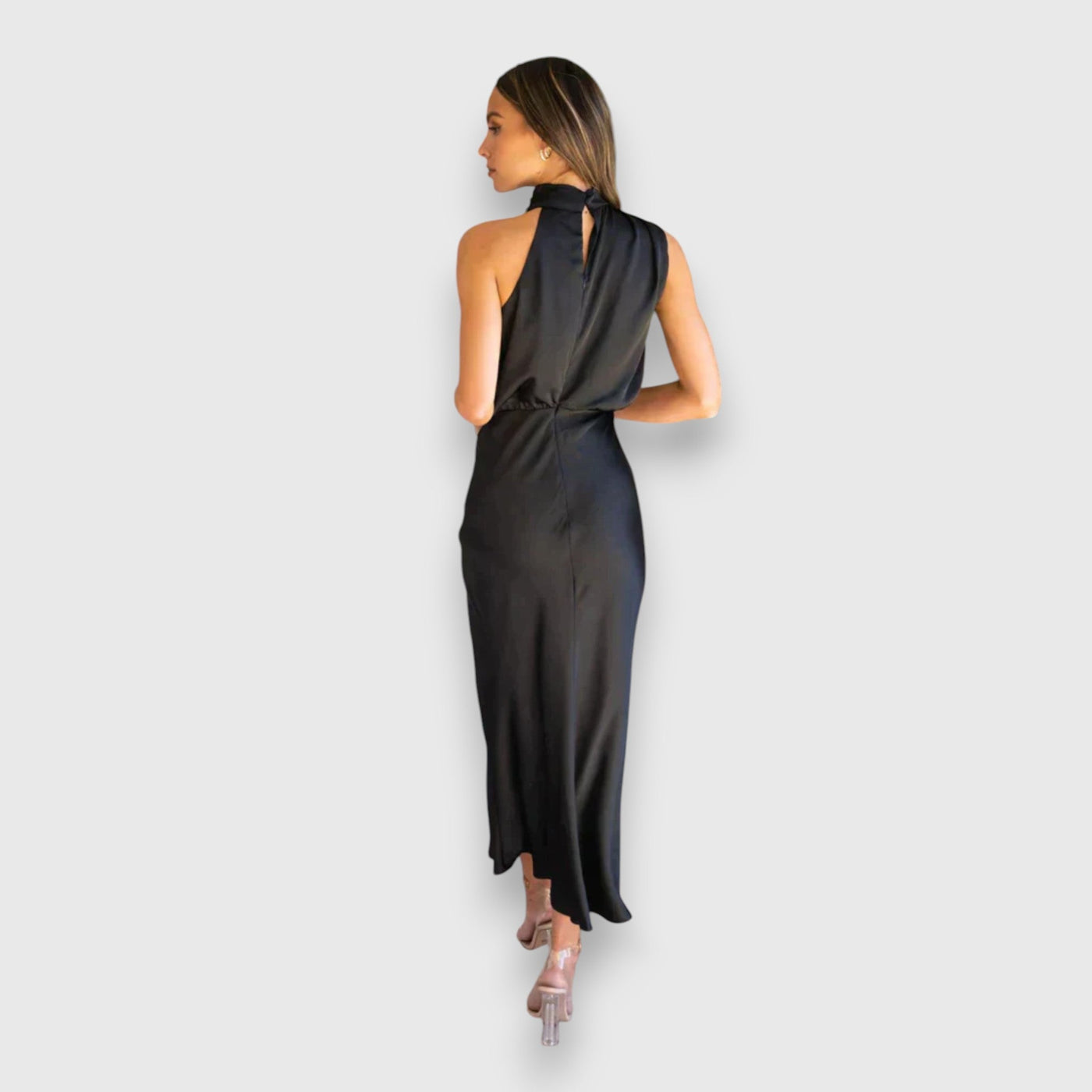 ZENAIDA | Robe Midi Intemporelle pour des Célébrations Inoubliables