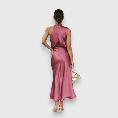 ZENAIDA | Robe Midi Intemporelle pour des Célébrations Inoubliables