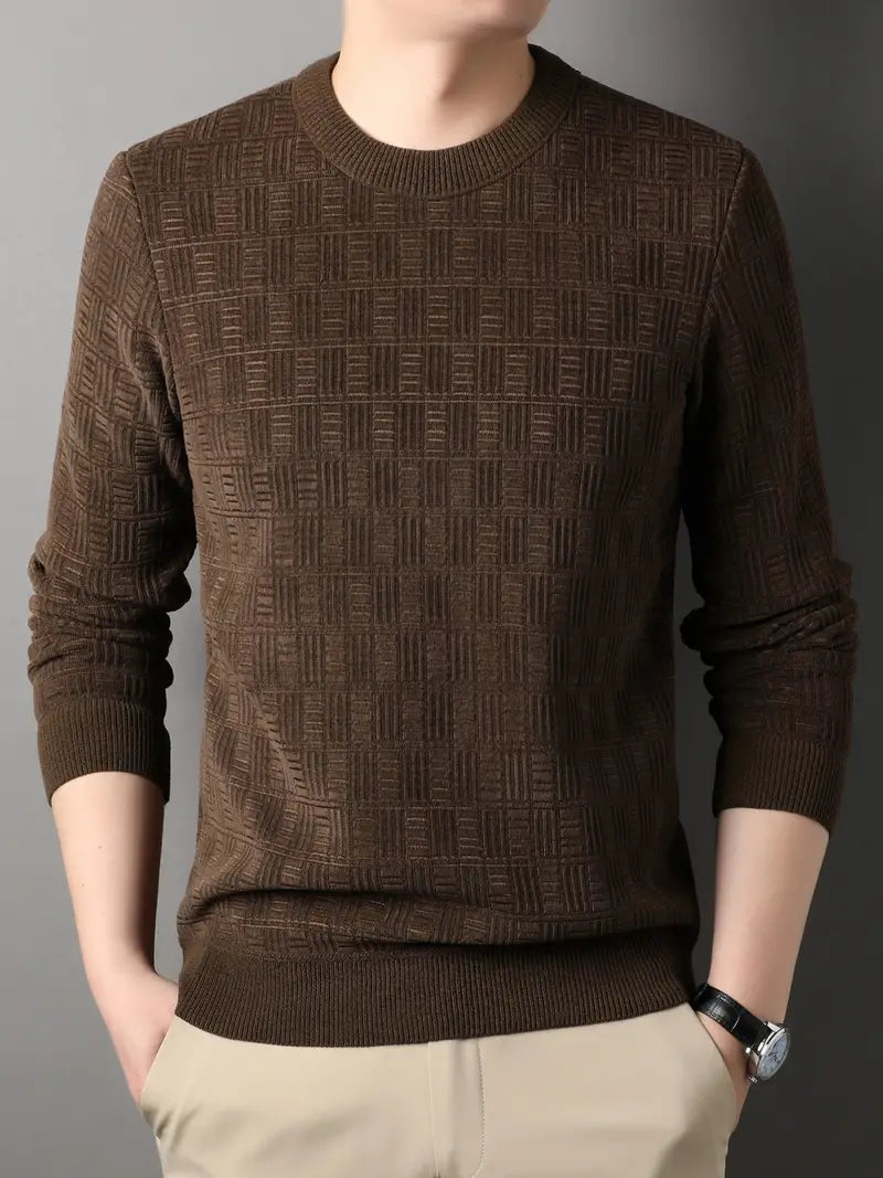 Yves Pull Homme – Luxe Intemporel et Confort Sophistiqué