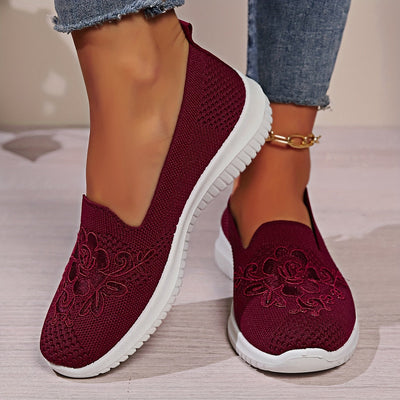 Agathe - Mocassins en maille respirante