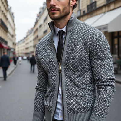 ALEX -  Cardigan élégant pour homme