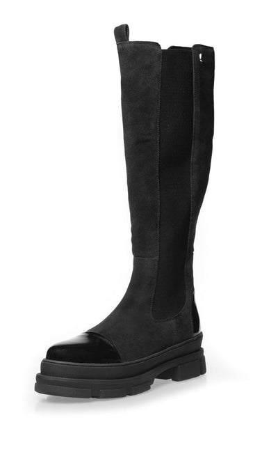 Yehudit | Bottes en cuir genoux élégantes pour femmes