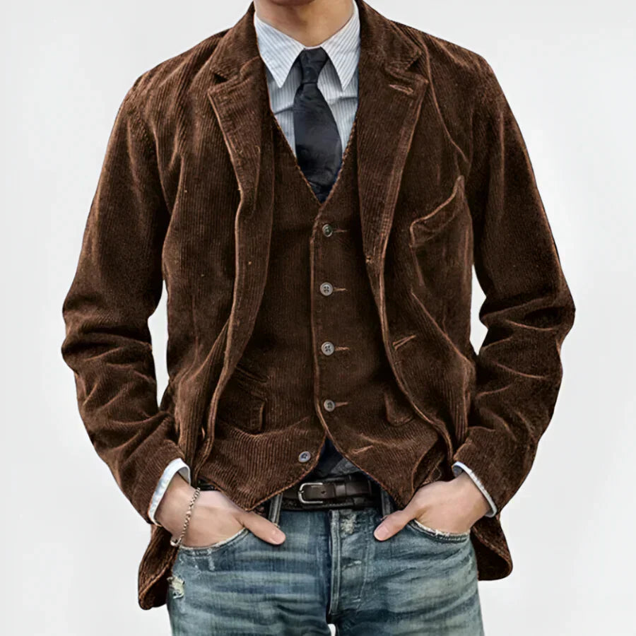 HENRIQUE | VESTE RÉTRO ET GILET