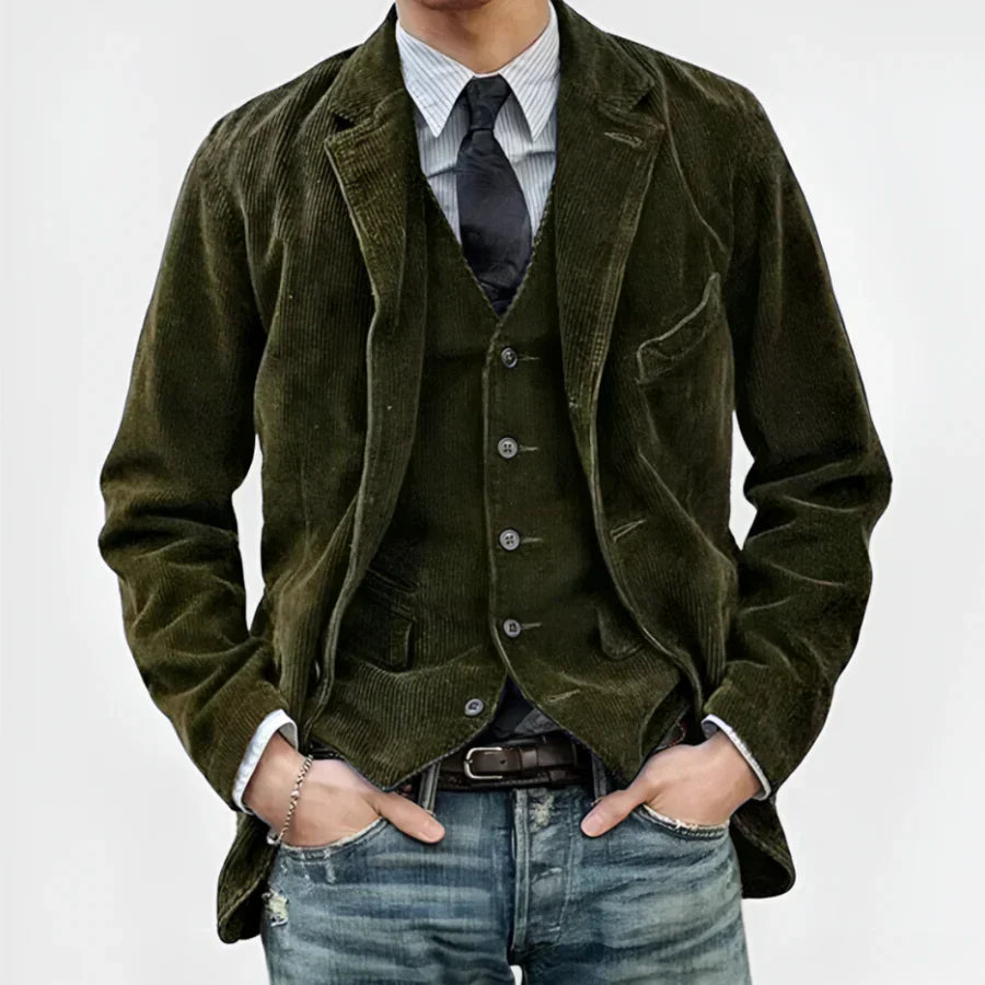 HENRIQUE | VESTE RÉTRO ET GILET