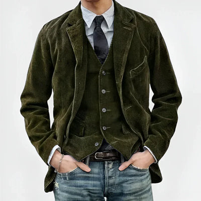 HENRIQUE | VESTE RÉTRO ET GILET