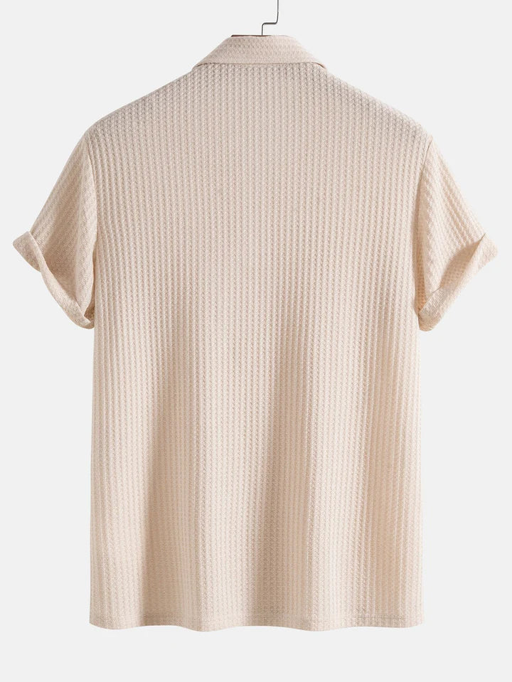 Polo en Maille Tricotée Pour Hommes | Décontracté