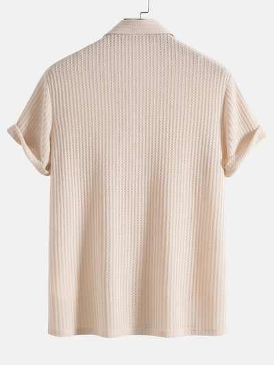 Polo en Maille Tricotée Pour Hommes | Décontracté
