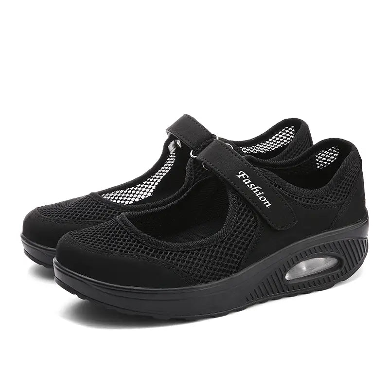Zapatillas transpirables con correa ajustable para Mujer – Leslie