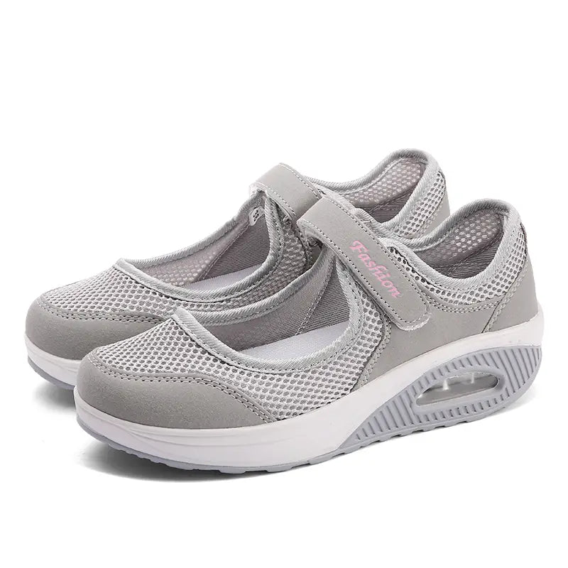 Zapatillas transpirables con correa ajustable para Mujer – Leslie