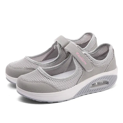 Zapatillas transpirables con correa ajustable para Mujer – Leslie