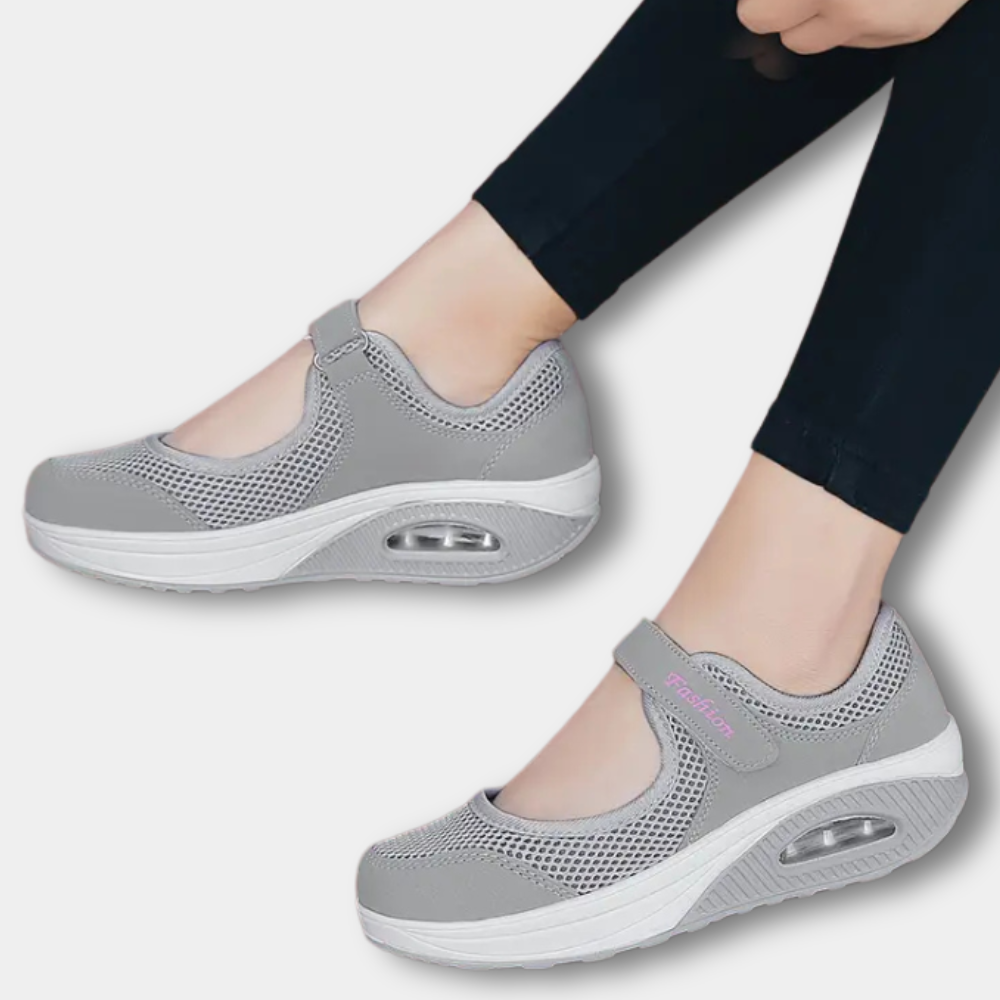 Zapatillas transpirables con correa ajustable para Mujer – Leslie