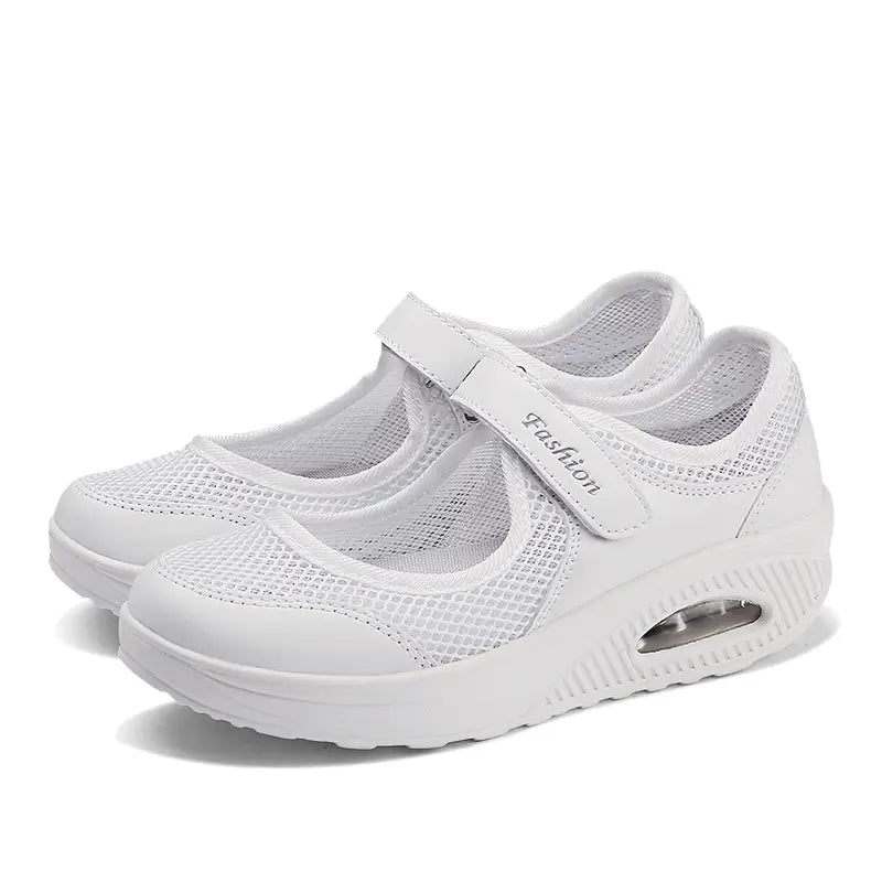 Zapatillas transpirables con correa ajustable para Mujer – Leslie