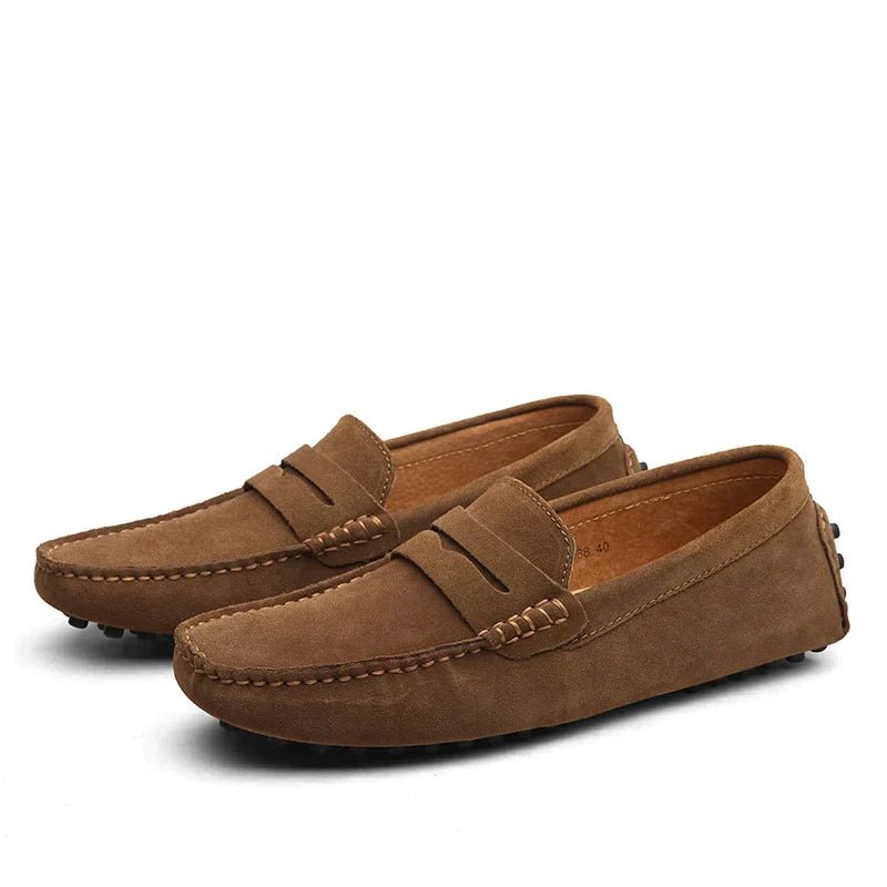 Weston – Mocassins classiques à enfiler avec détails cousus