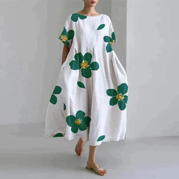 Zara - Robe Décontractée Et Élégante À Imprimé Flora