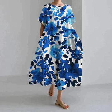 Zara - Robe Décontractée Et Élégante À Imprimé Flora