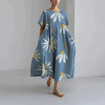 Zara - Robe Décontractée Et Élégante À Imprimé Flora