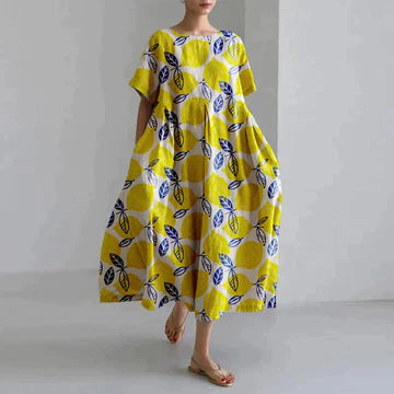 Zara - Robe Décontractée Et Élégante À Imprimé Flora