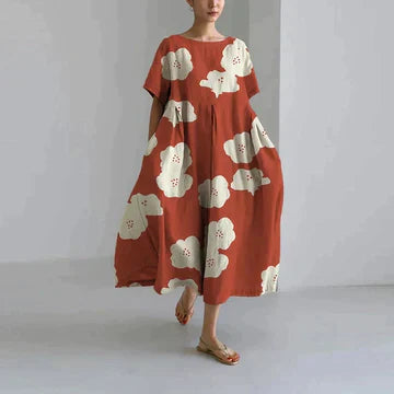 Zara - Robe Décontractée Et Élégante À Imprimé Flora